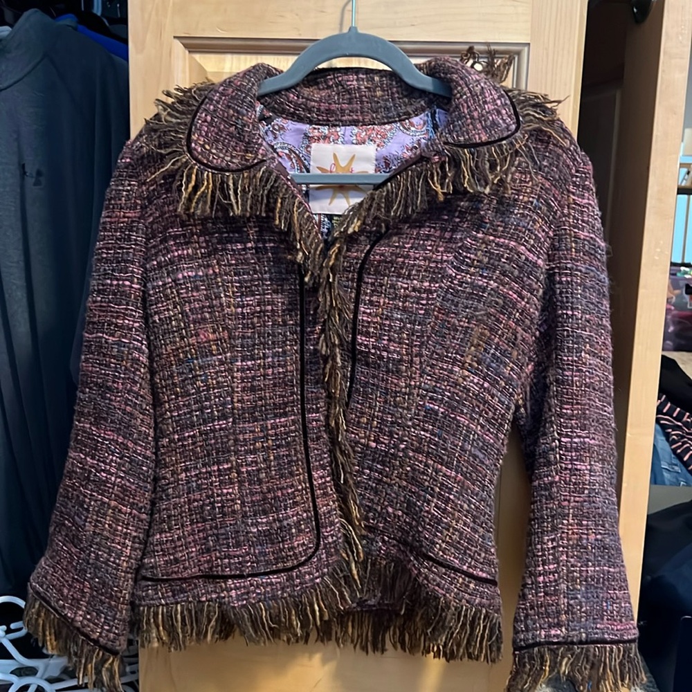 Plenty by Tracy Reese Tweed Jacket - Size 10